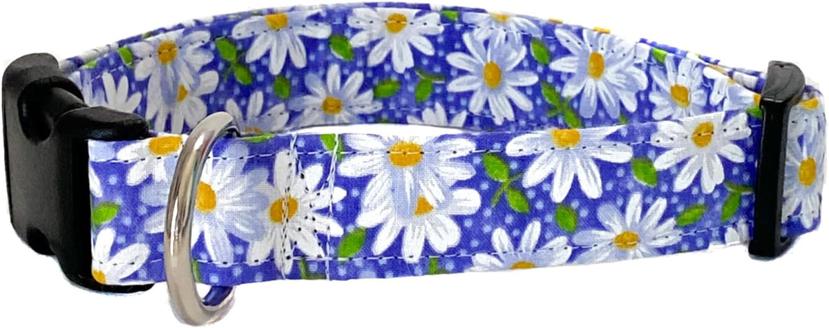 Purple Daisy Dog Collar - Image 2