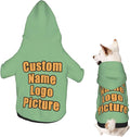 Custom Sweatshirt for Small Pet Cat Puppy Dogs Cold Weather Clothes Sweatshirt by AEKSCOH