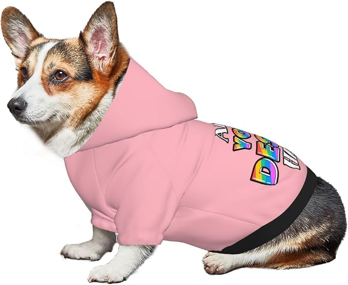 Personalized Dog Hooded Sweatshirt, Custom Pet Pullover Hoodie Design Your Own - Image 6