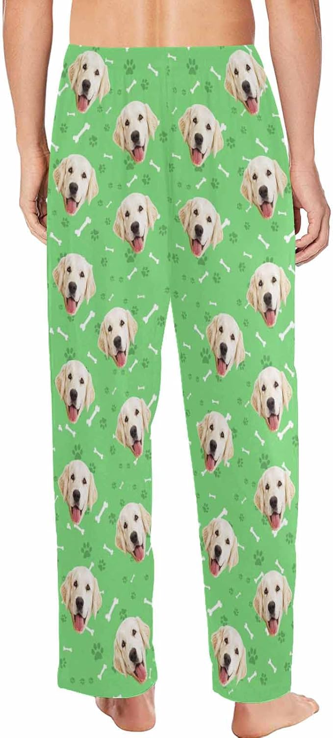 MyPupSocks Personalized Face Pajamas Pants Photo Pajama Bottoms - Image 2