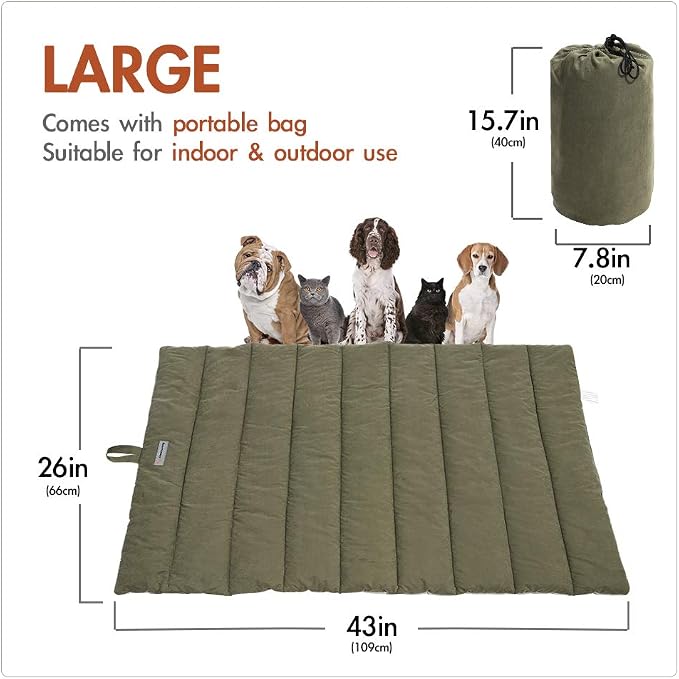 CHEERHUNTING Outdoor Dog Bed, Waterproof, Large Size, Water Resistant, Portable - Image 2