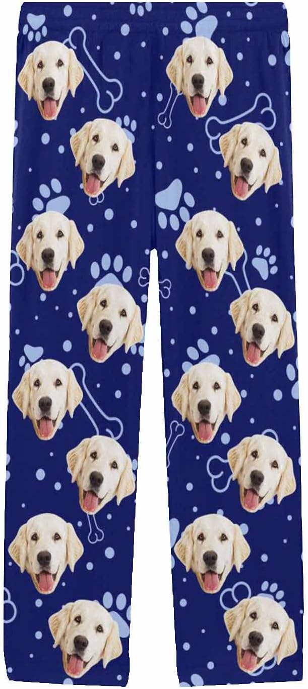 MyPupSocks Personalized Face Pajamas Pants Photo Pajama Bottoms - Image 3