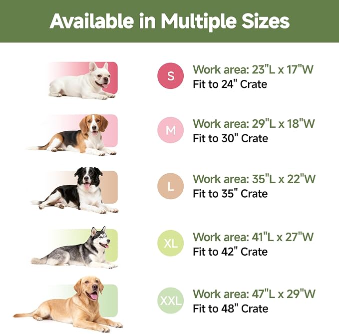 Small Dog Crate Pad, Double-sided Waterproof Pet Mat Crate Bed, Outdoor Kennel - Image 7