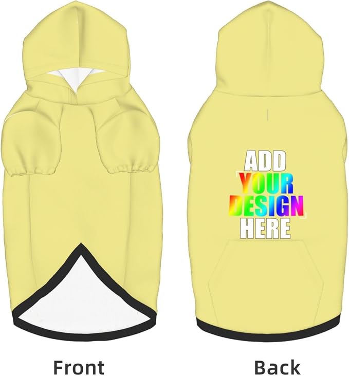 Personalized Pet Sweatshirt, Custom Dog Hooded - Image 5