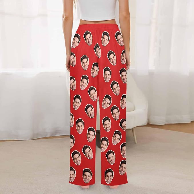 Artsadd Personalized Christmas Pajama Pants Socks - Image 5