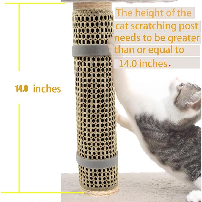 Cat Nail File Scratcher Wrapped Around a Scratching Post, Scratch Pad - Image 6