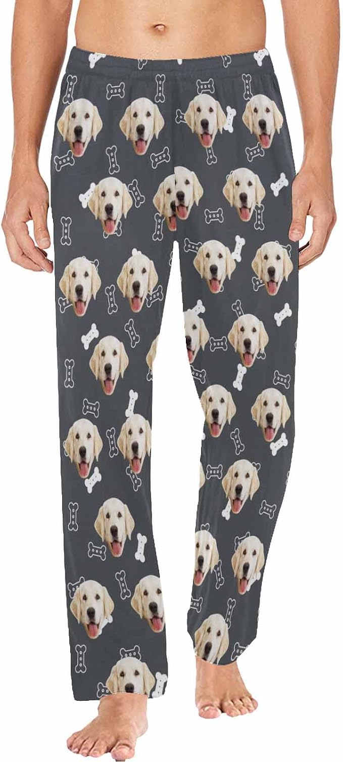 MyPupSocks Customized Face Pajamas Pants Photo Pajama Bottoms by MyPupSocks