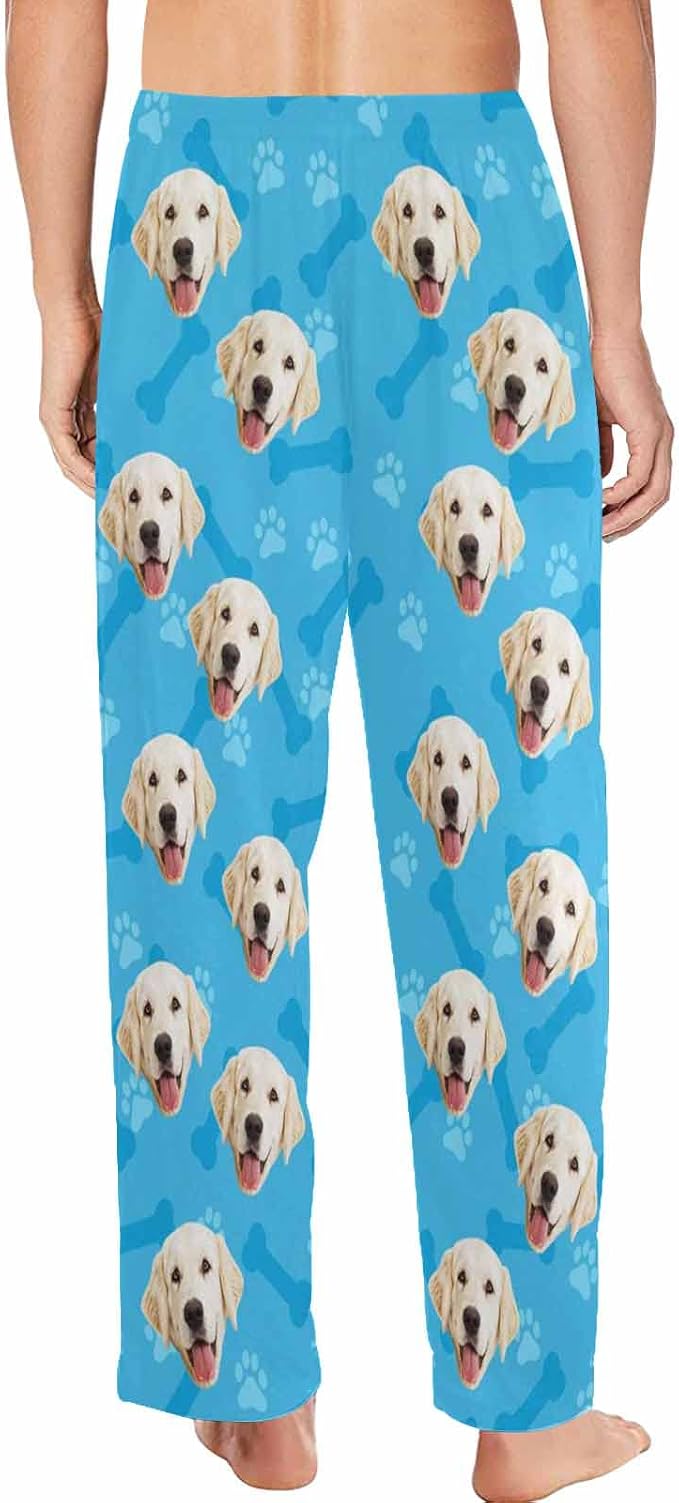 MyPupSocks Customized Face Pajamas Pants Photo Pajama Bottoms - Image 2