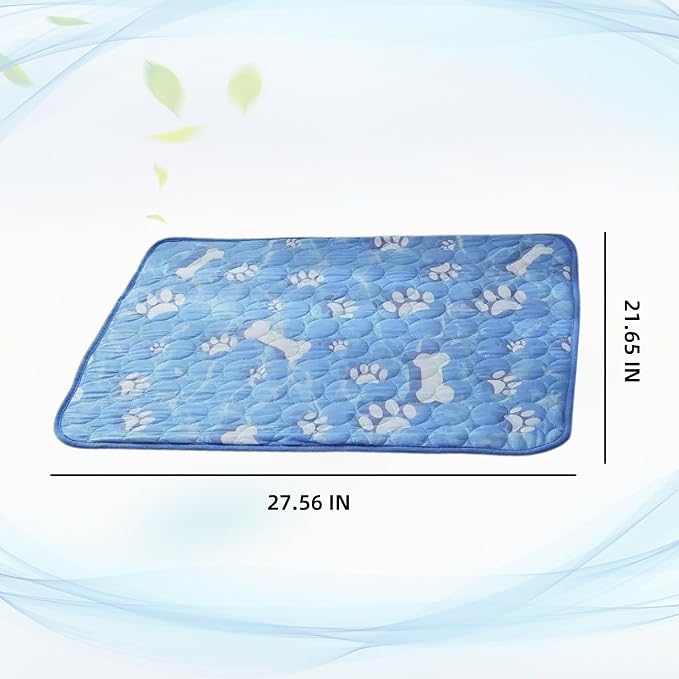 Dog Cooling Mat for Small Dogs, Pressure-Activated Gel Pad 27.56 x 21.65 in - Image 6