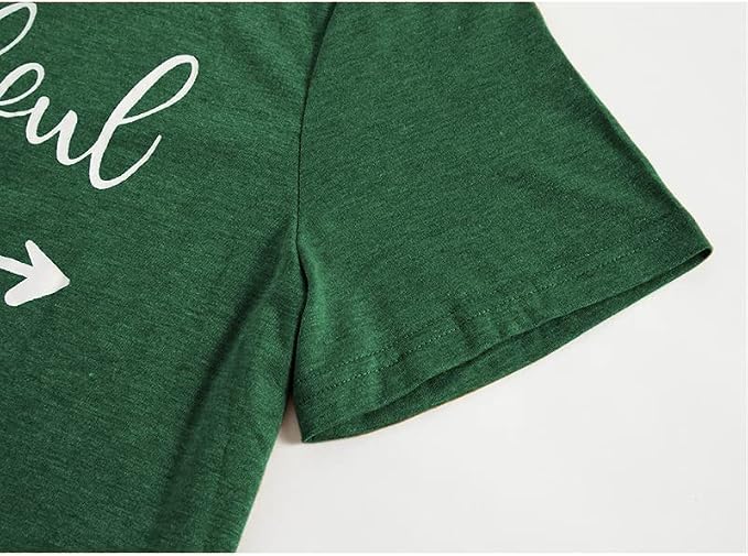 NIUBIA Women's T Shirts Summer Tops Simple Heart Graphic Shirts Sayings Short - Image 5