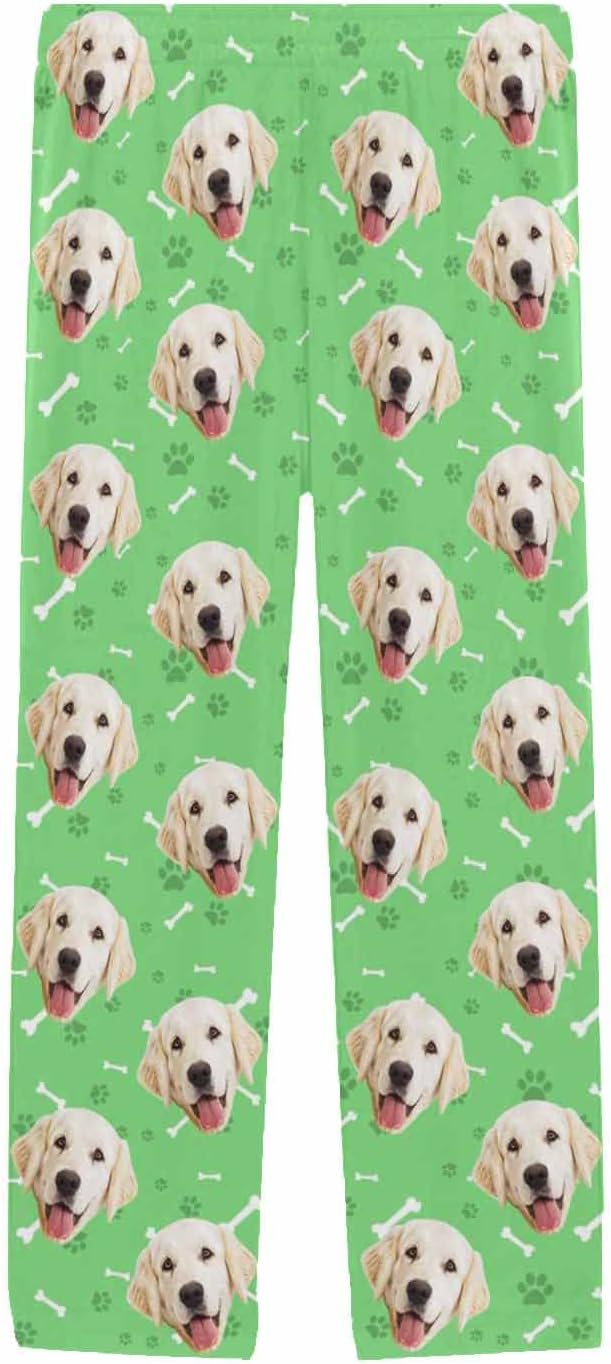 MyPupSocks Personalized Face Pajamas Pants Photo Pajama Bottoms - Image 3