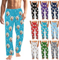 Custom Pajama Pants for Home Enjoyment Personalized Photo Face Printed Pajama by Enjoyyjl