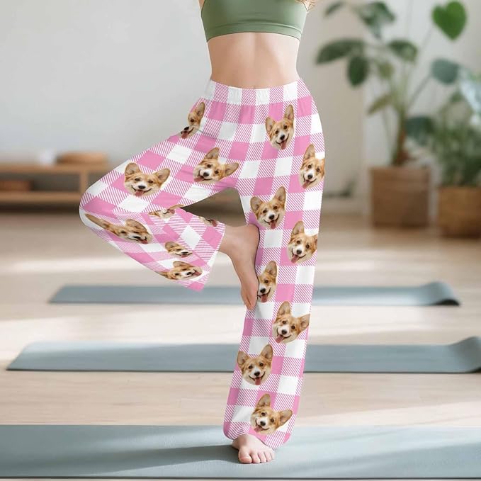 Custom Couple Pajama Pants Sock - Image 6