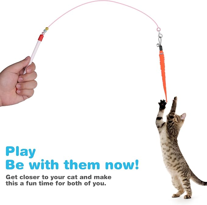 Cat Wand Toy Set - Image 6