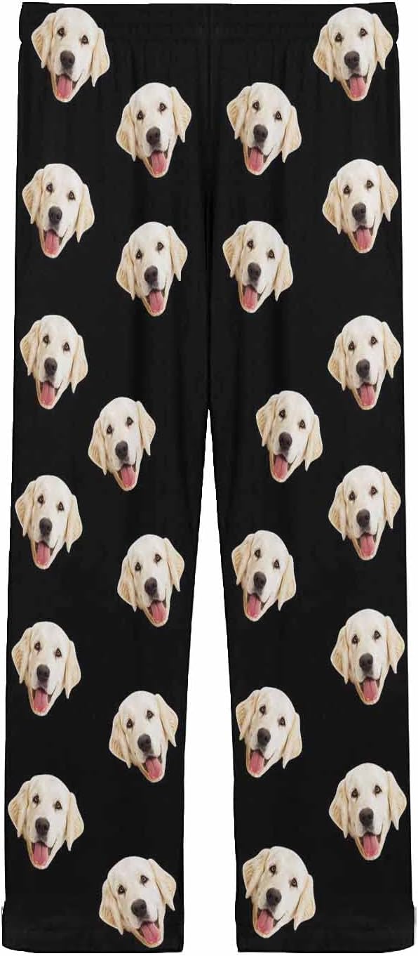 MyPupSocks Personalized Face Pajamas Pants Photo Pajama Bottoms - Image 4