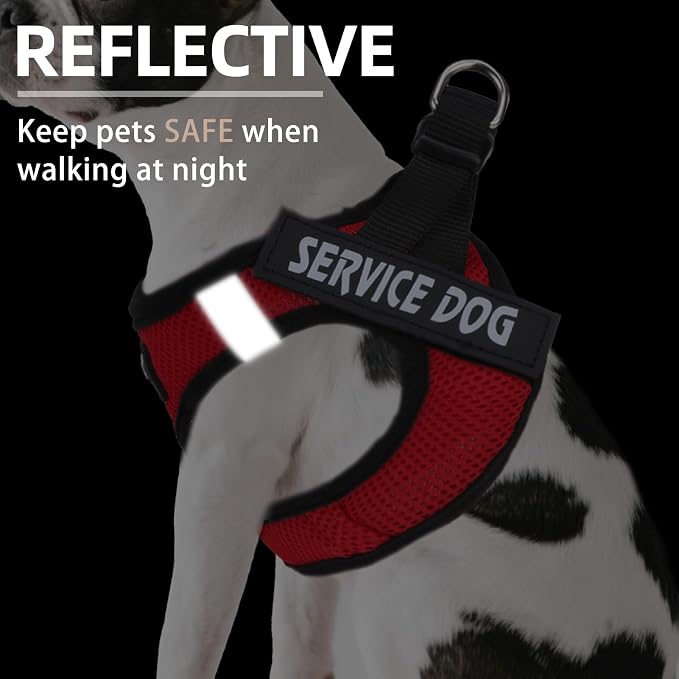 PUPTECK Service Dog Harness and Leash Set - Image 4