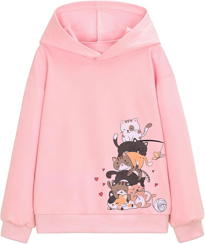 WELAKEN Sweatshirts for Girls Toddler & Kids II Little Girl's Pullover Tops by WELAKEN