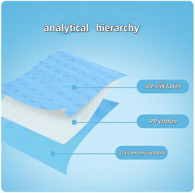Dog Cooling Mat for Small Dogs, Pressure-Activated Gel Pad 27.56 x 21.65 in - Image 5