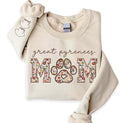 CHILLEVER Personalized Embroidered Dog Mom Sweatshirt, Dog Mama Crewneck by Unknown