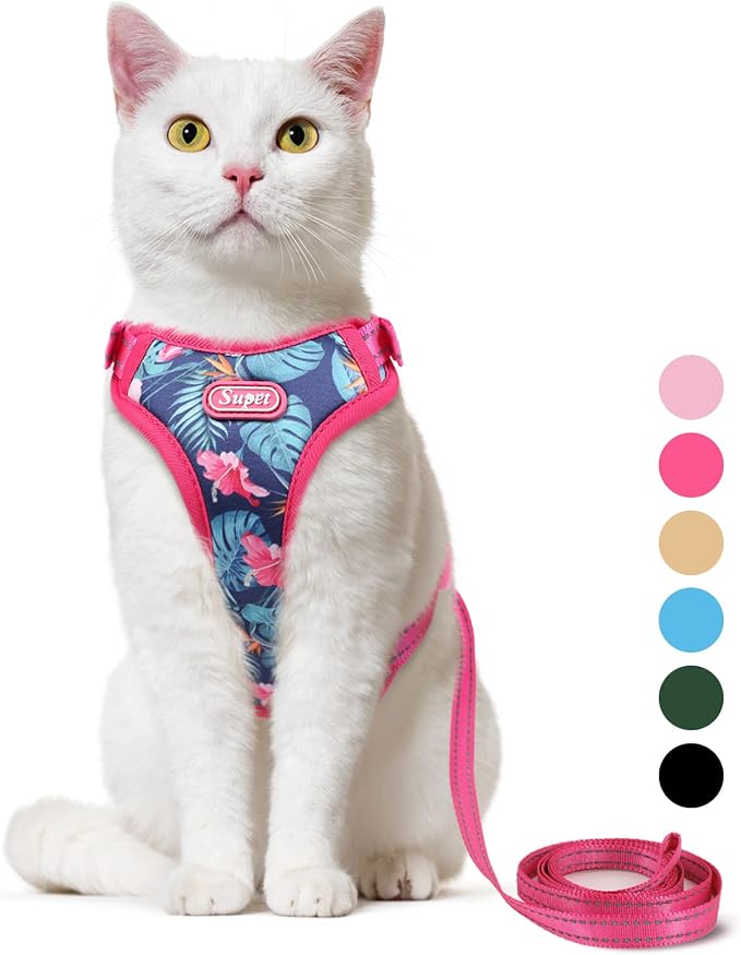 Supet Cat Harness and Leash Escape Proof by Supet