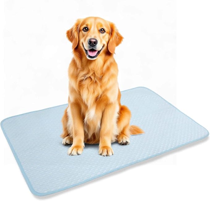 Dog Cooling Mat, Durable Machine Washable Pets Cool Pad by Unknown