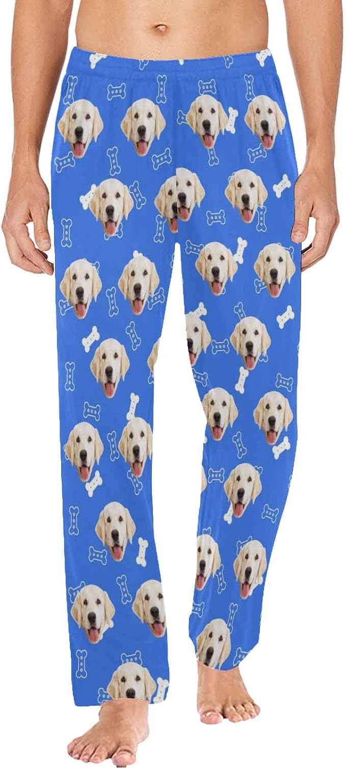 MyPupSocks Customized Face Pajamas Pants Photo Pajama Bottoms by MyPupSocks