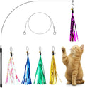 Andiker 7Pcs Cat Wand Toy, Cat Toy Set by Andiker-ServingforYou