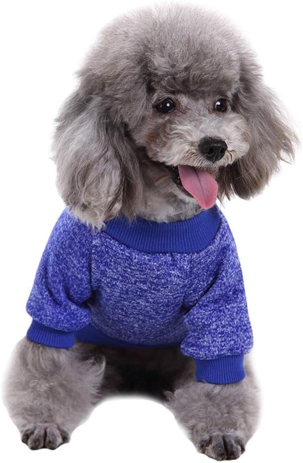 Jecikelon Dog Clothes Dogs Sweater Soft Puppies Clothing Winter Puppy Sweaters - Image 2