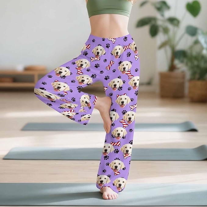 Custom Couple Pajama Pants Sock - Image 6