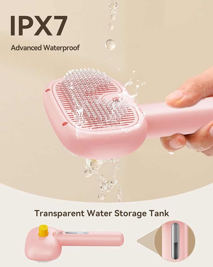 ROJECO 3-in-1 Pet Steam Brush for Cats&Dogs - Image 6