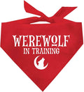 Werewolf in Training Costume Halloween Dog Bandana by TeesTails