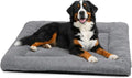 Dog Crate Pad 48 Inch, Washable Plush Kennel Mat by ZENGAOOU