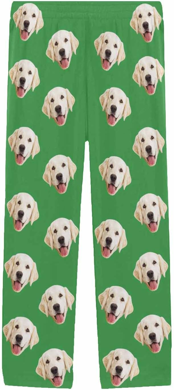MyPupSocks Personalized Face Pajamas Pants Photo Pajama Bottoms - Image 3
