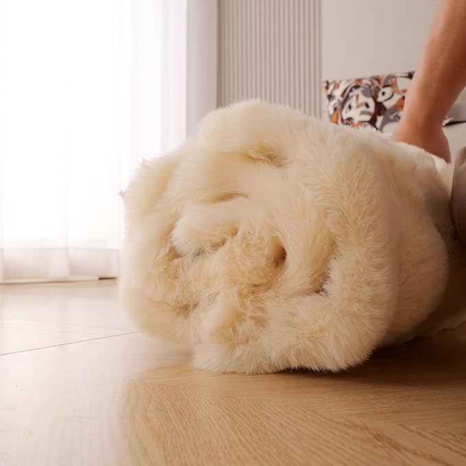 SHENGOCASE Pet Cushion Pad, Faux Fur Dog and Cat kneading Pillow, Cozy Bed - Image 8