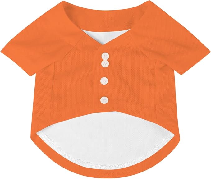 Custom Pet Dog Baseball Jersey Personalized Dog&Cat Jersey Printed Text Logo - Image 3