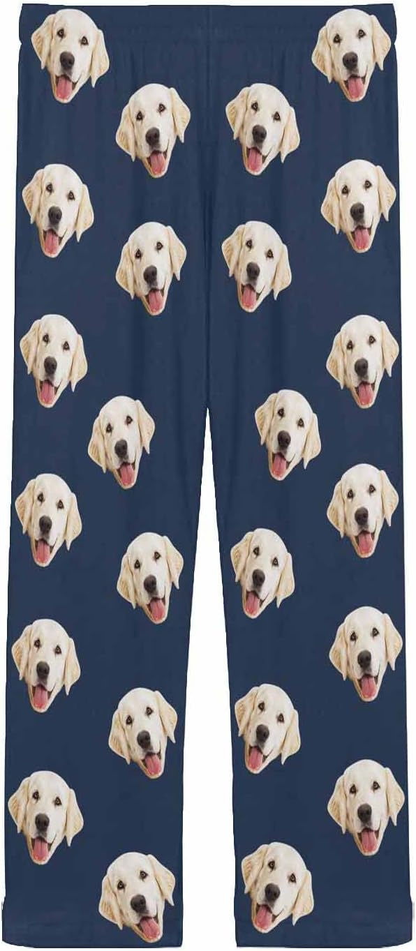 MyPupSocks Personalized Face Pajamas Pants Photo Pajama Bottoms - Image 4