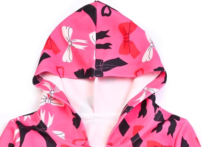 Girls Zip Up Hoodie Jacket Unicorn/Cat Sweatshirt - Image 3