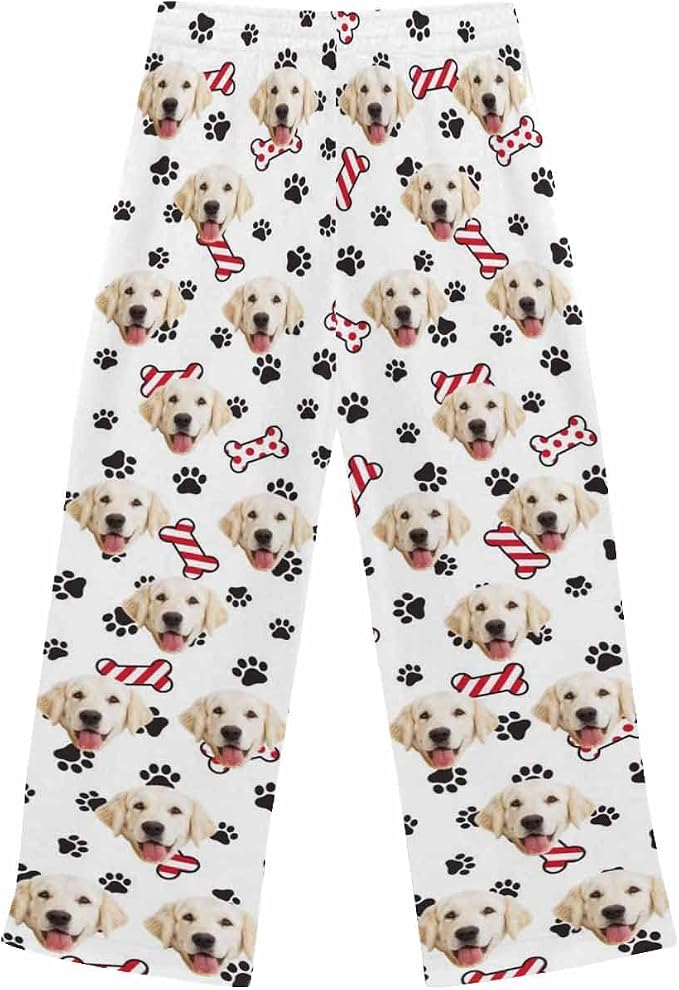 Custom Face Pajamas Pants Personalized Nightwear Bottoms - Image 3