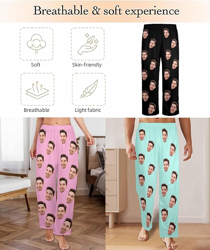 Custom Pajama Pants Customized Pajamas - Image 6
