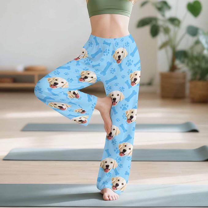 Custom Couple Pajama Pants Sock - Image 6