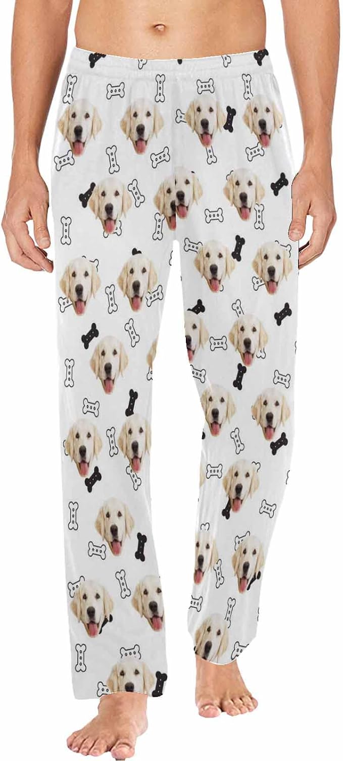 MyPupSocks Customized Face Pajamas Pants Photo Pajama Bottoms by MyPupSocks