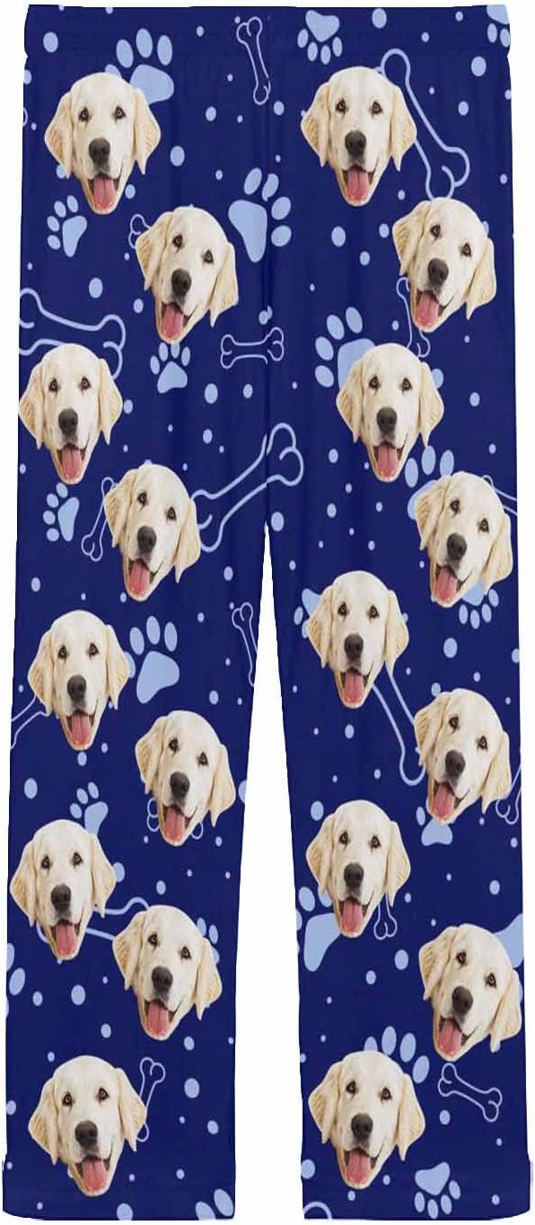 MyPupSocks Personalized Face Pajamas Pants Photo Pajama Bottoms - Image 4
