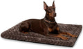 Washable Dog Bed Mat Soft Dog Crate Pad Fluffy Pet Kennel Beds Sleeping Mattress by Exsnugypetproducts