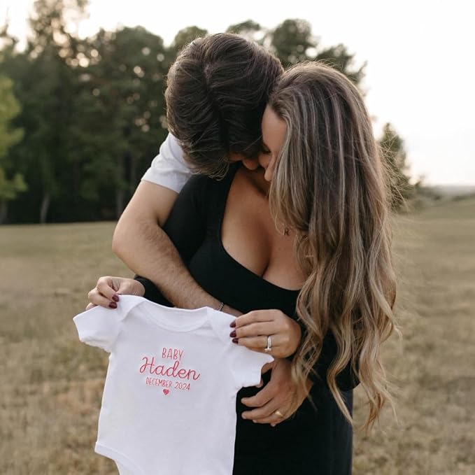 COUPLEHOODIES Personalized Baby Onesie Bodysuit – Custom Embroidery Gift - Image 7