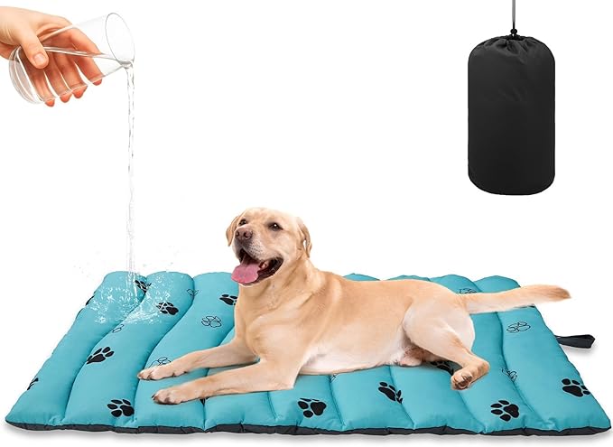 BINGPET Outdoor Travel Dog Bed for Large/Medium Dogs, Portable Waterproof by BINGPET