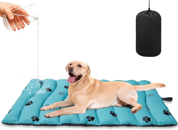 BINGPET Outdoor Travel Dog Bed for Large/Medium Dogs, Portable Waterproof by BINGPET