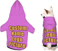 Custom Sweatshirt for Small Pet Cat Puppy Dogs Cold Weather Clothes Sweatshirt by AEKSCOH