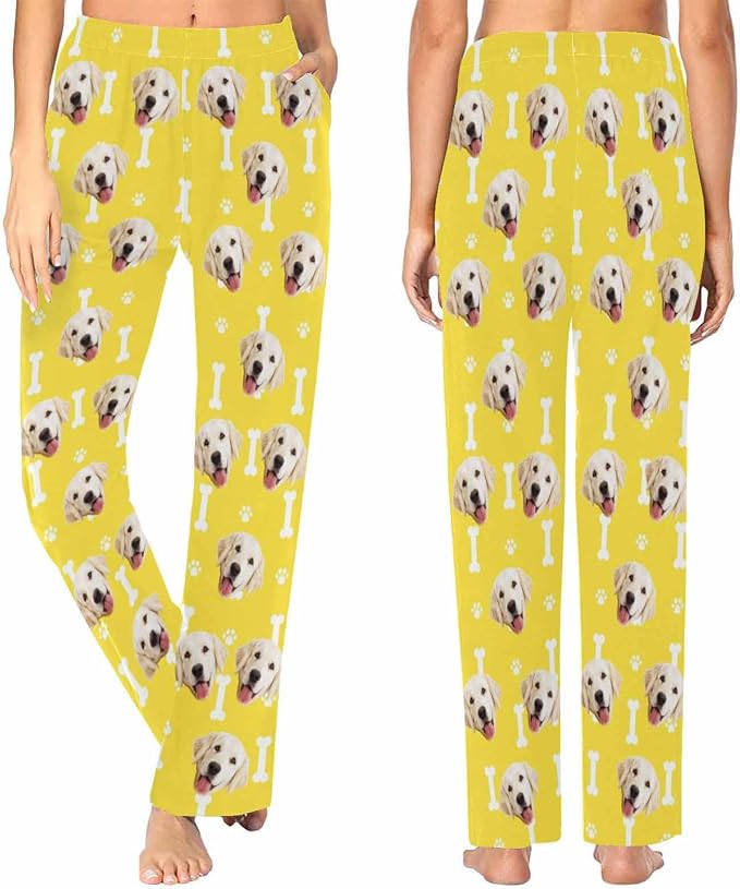 Custom Face Pajamas Pants Personalized Nightwear Bottoms - Image 2