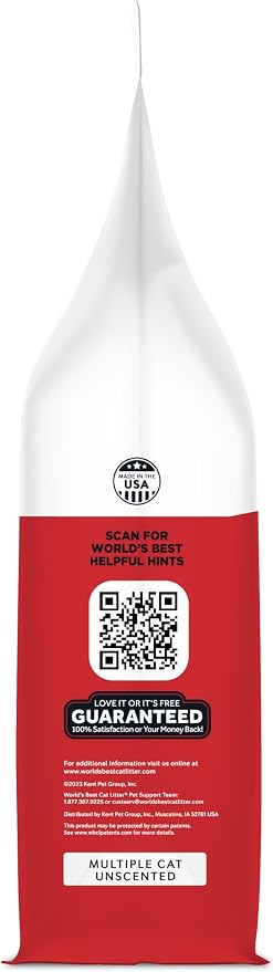 WORLD'S BEST CAT LITTER Multiple Cat Unscented, 32-Pounds - Image 8