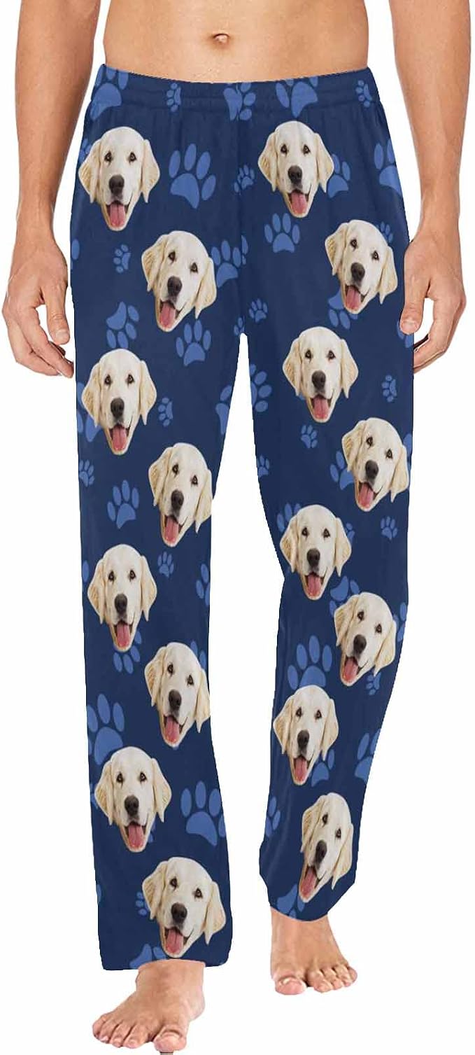 MyPupSocks Customized Face Pajamas Pants Photo Pajama Bottoms by MyPupSocks